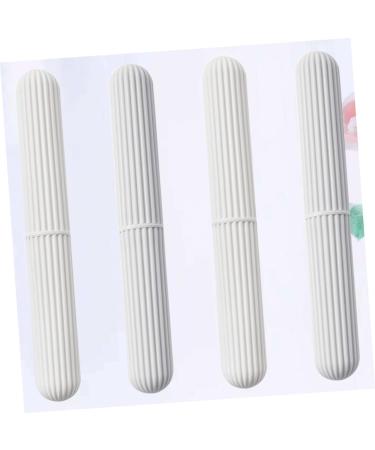 HAPINARY 4 Pack Portable Toothbrush Storage Case | Travel-Friendly Design | International Shipping Available - Buy Online on GoSupps.com