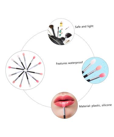 FRCOLOR 24 Pcs Silicone Lip Mask Brush Set | Disposable Lipstick Applicator & Cleaning Sticks | Perfect Lip Gloss Makeup Tool - Buy Online on GoSupps.com