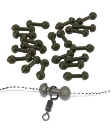 Newshot 20 Chod Heli Beads - Carp Fishing Line Protectors for Helicopter & Zig Rigs with Clips | International Shipping - Buy Online on GoSupps.com