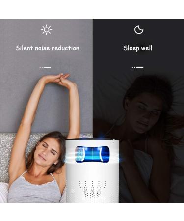 Electric Mosquito Killer Lamp Mosquito Trap Bug Zapper Flying Insect Trap for Indoor Mosquito Repellent Lamp Insect Fly Trap UV LED Light with USB Power for Indoor Home White - Buy Online on GoSupps.com