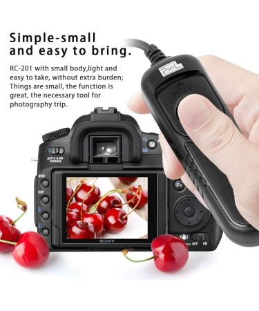 Pixel RC-201 N3 Shutter Release Cord for Canon EOS DSLR Cameras | RS-80N3 Compatible - Buy Online on GoSupps.com