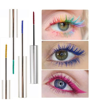 Ochilima 4D Colorful Mascara - Long-Lasting Waterproof Blue Mascara for Thick Smudge-Proof Eyelashes | International Shipping Available - Buy Online on GoSupps.com