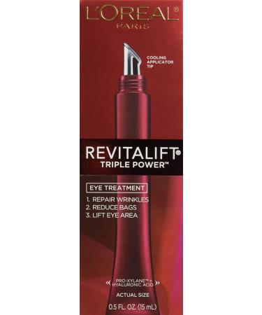 L'Oreal Paris RevitaLift Triple Power Eye Treatment 0.5 fl oz (Pack of 2) - Buy Online on GoSupps.com