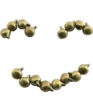 JCBIZ 6mm Bronze Small Bell - 120pcs Christmas DIY Pet Bell Decoration & Jewelry Accessories - Buy Online on GoSupps.com
