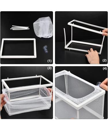Trinidad Fish Breeding Box - Large Isolation & Nursery Container with Suction Cup for Tropical Guppies - Buy Online on GoSupps.com