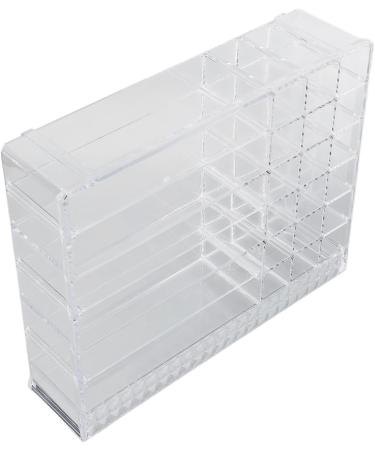 Fictory Diamond Lipstick Powder Cabinet - Organize and Display Cosmetics - Space Saving Transparent Shelf - Buy Online on GoSupps.com