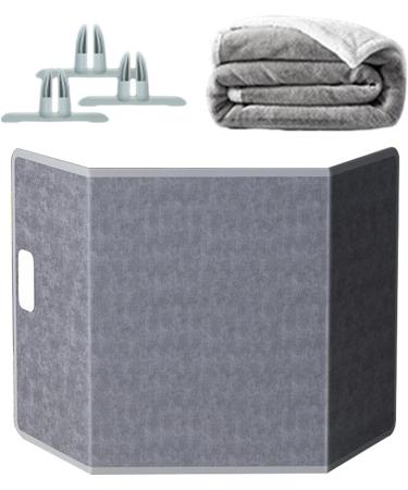 F Fityle Portable Space Heater - Under Desk Heated Foot Warmer with 3 Sides Cover for Cozy Comfort - Buy Online on GoSupps.com