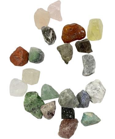 Spirit Healing: Soulnioi 22pcs Rough Stones Mix for Crystal Tumbling, Decoration, Polishing, Reiki Crystal Healing - Buy Online on GoSupps.com