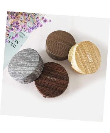 Lurrose Contact Lens Container Set - Creative Wooden Case for Colored Lenses - Travel Sleeve 7.5x7.5cm - Best for International Shipping - Buy Online on GoSupps.com