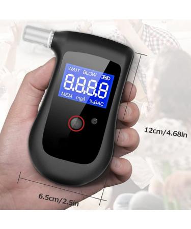 Professional-Grade Breathalyzer with Memory and Warning Function - Moxikison Portable Alcohol Tester for Home Use - Ideal Gift for Drinkers - Buy Online on GoSupps.com