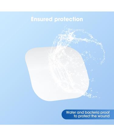 Buy Ourned Hydrocolloid Dressings 5cm x 10cm - Extra Thin 0.3mm Waterproof Wound Care for Ulcers Burns & Blisters - 10 Pieces - Buy Online on GoSupps.com
