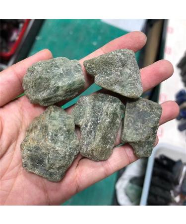 100g Natural Blue Green Apatite Crystal Rough Raw Stone Rock Specimen Gravel Minerals Stones (Color : Green Size : 20-30mm) 20-30mm Green