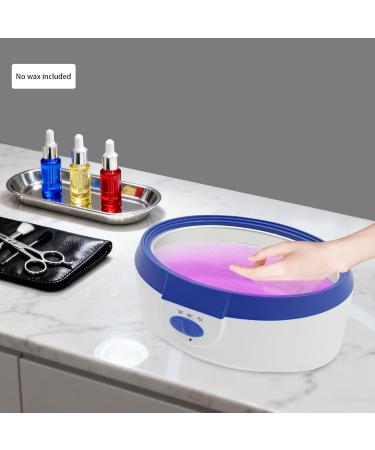Bain de cire la paraffine pour les mains et les pieds 265 W appareil lectrique de bain de cire machine fondre la paraffine (bleu) - Buy Online on GoSupps.com