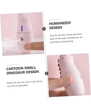 Angoily 1pc Hydrating Instrument Beauty Humidifier Steamer for Face Bag Tidy Organiser Mist Sprayer Facial Mini Humidifier Handheld Facial Sprayer Pink Care Evaporator Abs - Buy Online on GoSupps.com