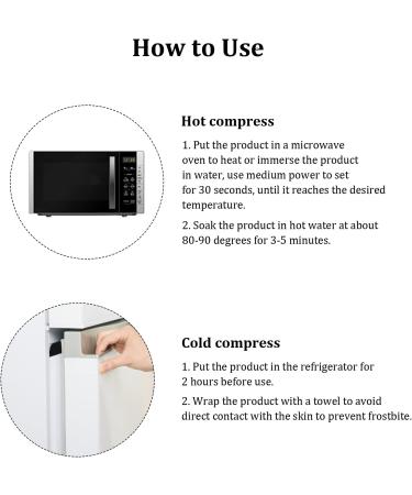 Reusable Hot Cold Compress Gel Eye Mask for Puffiness, Dark Circles, and Fatigue - Buy Online on GoSupps.com