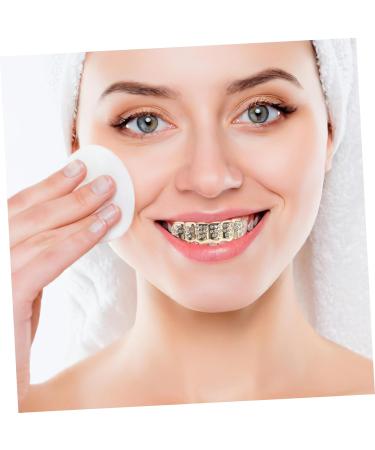 Minkissy Hip-Hop Fangs Set - Funny Golden Braces & Vampire Teeth Accessories for Halloween Party - Adult Grille & Faux Teeth - Buy Online on GoSupps.com