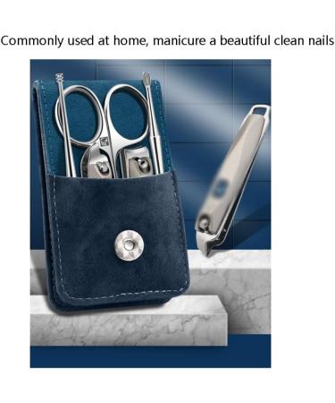 Nail Clippers Set Manicure Set Stainless Steel Nail Clippers Set with Sharp Nail Cutter for Gift Everyday use (Color : Green) Blue green - Buy Online on GoSupps.com