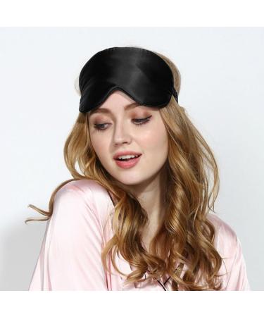 Mulberry Silk Sleep Mask - Adjustable Straps, Ultra-Soft, Mint Green - Buy Online on GoSupps.com