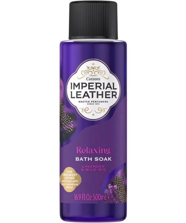 Imperial Leather Bath Soak Bundle - 4 x 500ml | Gold Goddess, Cotton Flower, Vanilla Orchid, Mallow, Rose Milk, Lavender, Iris | with Body Puff - Buy Online on GoSupps.com