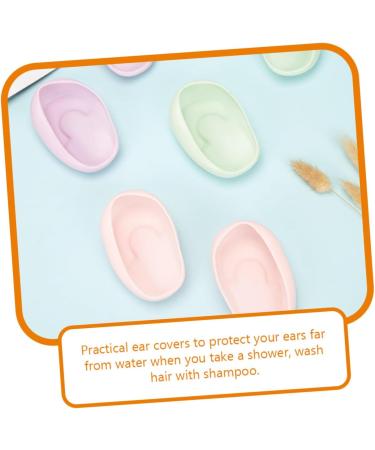 NOLITOY Earmuffs - 3 Pairs Colored Ear Covers for Hair Drying & Showering | Pink Bathroom Accessories & Ear Protection - Buy Online on GoSupps.com