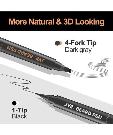 JVR 2 Bart Filler Pen (Black & Gray) - Premium Quality International Shipping Available | Buy Online Now - Buy Online on GoSupps.com