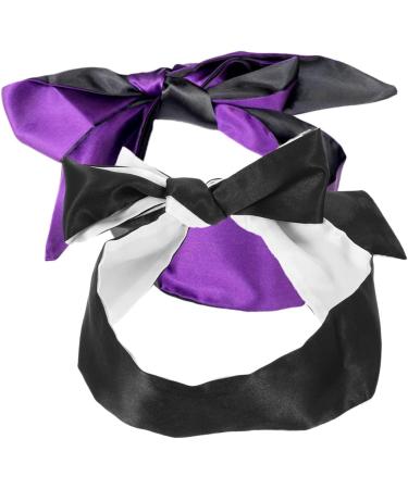 10 Pcs Silk Sleep Masks - Fully Light Blocking Adjustable Eye Masks for Travel & Relaxation - Assorted Colors - Buy Online on GoSupps.com