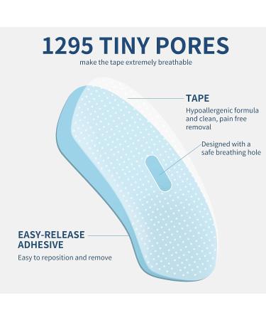 Advanced Gentle Sleep Tape 60 PCS - Mouth Sleep Strips for Improved Nose Breathing and Snoring Relief - Buy Online on GoSupps.com