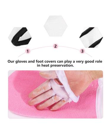 4 Pairs Moisturizing Hand & Foot Masks | Paraffin Wax Gloves for Soft Skin | International Shipping Available - Buy Online on GoSupps.com