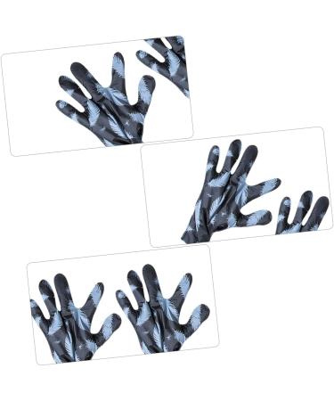 DOITOOL Night Mask 3 pairs Mud Bedtime Hand Cracked Hands Masks for Exfoliating Whitening Overnight Volcanic Home Man Mask Spa Woman Care Short Moisturizing Dry Gloves Nourishing Skin Cotton Mask - Buy Online on GoSupps.com