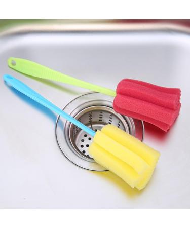 Wineglass Sponge Cup Brush Feeding Bottle Cleaner Kitchen Cleaning Tool - Buy Online on GoSupps.com