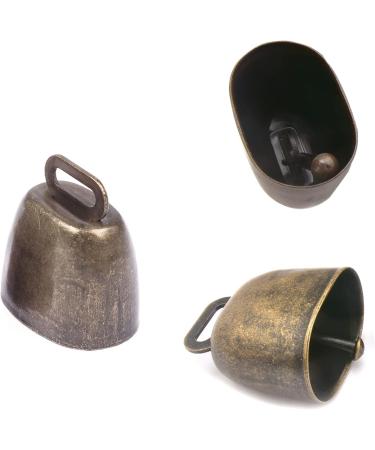 Yitaocity 2Pack Retro Brass Bell Dog Cat Collar Bell Pet Bells Cow Horse Sheep Grazing Copper Bells Cattle Farm Animal Loud Bronze Bell Pet Anti-Theft Bell with Pet Anti- Lost Tags Tubes - Buy Online on GoSupps.com