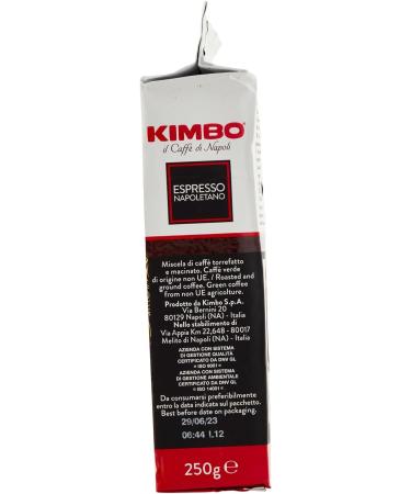 Kimbo - Neapolitan espresso coffee - 20 pieces of 250 g 5 kg  - Buy Online on GoSupps.com