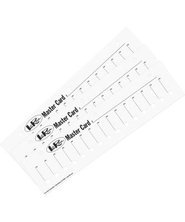 Dritz MC-3P Master Cards White 3 Count - Premium Quality Sewing Notions - Buy Online on GoSupps.com