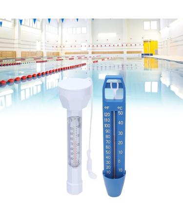 STARNOONTEK 2 PCS Floating Pool Thermometer with Lanyard Set Water Thermometer Aquarium for Spas Hot Tubs Aquariums & Fish Ponds - Buy Online on GoSupps.com