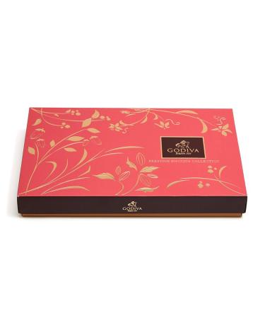 Godiva Chocolatier Assorted Chocolate Biscuits Tin - 32 Piece Luxury Box - Buy Online on GoSupps.com