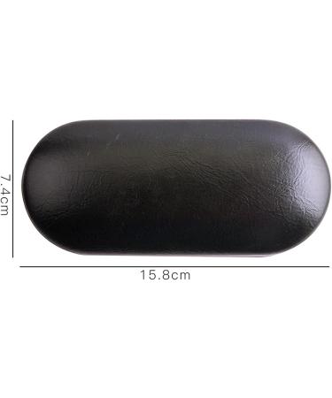 Portable 2-in-1 Contact Lens Container & Glasses Case with Mirror - Travel Kit in Black & White - Buy Online on GoSupps.com