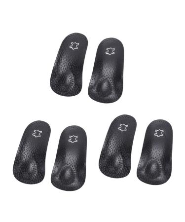 Healvian 3 Pairs Arch Support Insoles Orthopedic Insoles Anti-Slip Insoles Arch Support Inserts 3/4 Insoles for High Breathable Shoe Insoles Shoe Pad Orthotic Invisible Men and Women Gasket