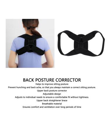 Buy Adjustable Back Brace Posture Corrector for Daily Use - Upper Back Support (M) - International Shipping Available - Buy Online on GoSupps.com