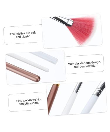 3pcs Facial Brush Set - Highlight Liquid Foundation & Blush Applicator for Dolls | Makeup Kit & Eyelashes - Buy Online on GoSupps.com