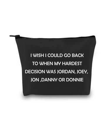 Novelty Inspired Cosmetic Bag I Love New Kids On Black Gift for Women (Kid Black)