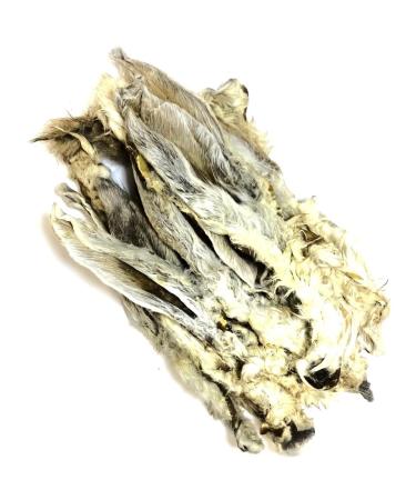 *New* Rabbit Ears with Fur 1kg Natural Dog Treats Chews Hypoallergenic Hair