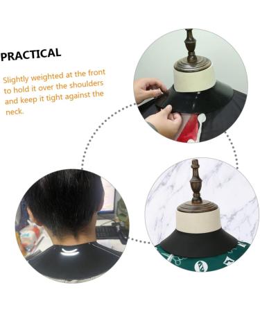 HAPINARY Scarf Silicone Hair Cutting Collar Barber Neckerchief Hair Color Dye Cape Salon Barber Shoulder Shawl Hair Salon Stylist Cutting Collar Silicone Cutting Collar Salon Capes - Buy Online on GoSupps.com