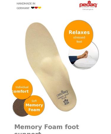 Pedag Magic Step Plus Memory Foam Insole - EU 41 (11L/8M) - Buy Online on GoSupps.com