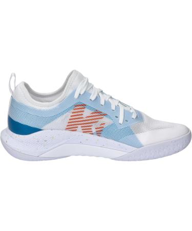 Kempa Unisex Kourtfly Sports Shoes 47 EU - White Blue | International Shipping Available - Buy Online on GoSupps.com