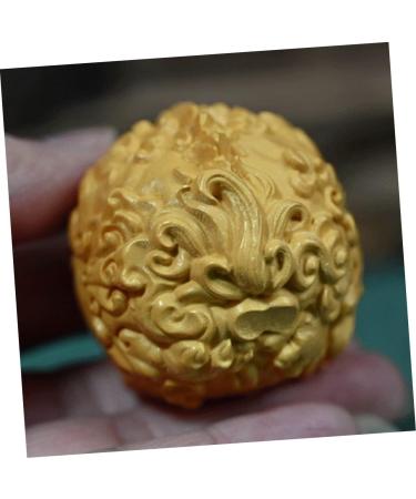 FOMIYES SORNATION Peach Wood Massage Roller Balls | Fitness Gym Tool for Deep Tissue Relief | Handy Massage Balls for Health & Wellness - Buy Online on GoSupps.com