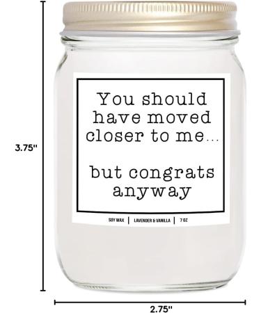 YouNique Designs New Home Candle - 7 Oz Lavender & Vanilla Soy Aromatherapy Candle | Perfect Housewarming Gifts & New Homeowner Presents - Buy Online on GoSupps.com
