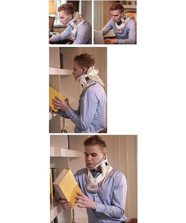 Adjustable Cervical Neck Traction Device | Neck Collar for Pain Relief & Spine Alignment - Buy Online on GoSupps.com