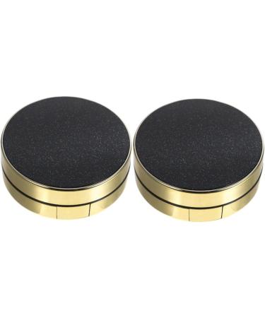 BIUDECO 2pcs Madeup Accessories Cushion Bb Cream Round Makeup Organizer Refillable Powder Case Puff - Buy Online on GoSupps.com