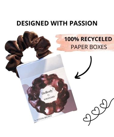 Shop Bellody Seychelles Blue Scrunchie | Velvety Soft Hair Tie with Strong Hold - Exclusive Colors - Buy Online on GoSupps.com