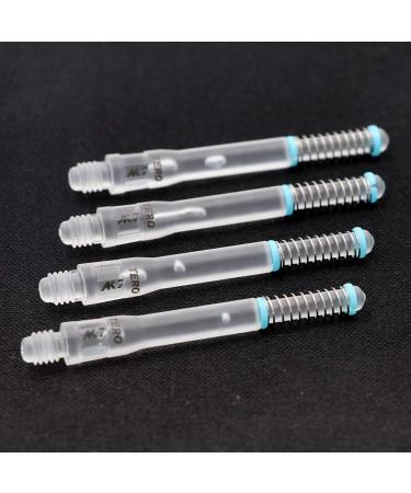 Cuesoul TERO AK7 Black Scorpion Dart Stems Set of 4 - Telescopic Shafts with Built-in Spring - Clear H/B/D/F Sizes - Buy Online on GoSupps.com